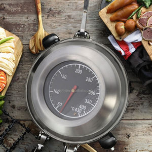 Высококачественный термометр для барбекю, гриля из нержавеющей стали, настраиваемый OEM, поддержка, термометр для приготовления пищи, курильщика - Product Image 3