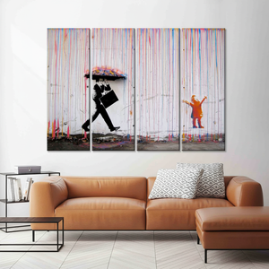 4P Gallery Wrapped <b>Canvas</b> Art-Clear <b>Frame</b> Art Deco Design Scenic Landscapes Wall Art - Product Image 3