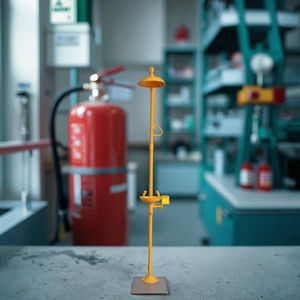 Guardista OSHA approvato oculista di emergenza stazione doccia Kit di pronto soccorso in PVC ABS materiali combinazione di sicurezza lavaggio degli occhi doccia - Product Image 3