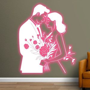 Insegna al Neon LED Personalizzata con Design Gratuito 'Mi Vuoi Sposare?' per Matrimoni, Eventi, Feste, Decorazioni per la Casa, Logo Luminoso - Product Image 3
