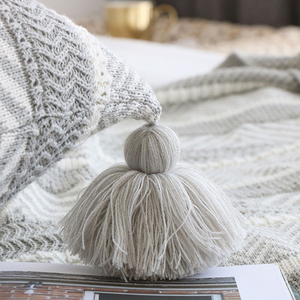 Housse de coussin moderne simple, super douce et <span class=keywords><strong>confortable</strong></span>, pour canapé à tricoter, de luxe, pour chambre à coucher, canapé - Product Image 5