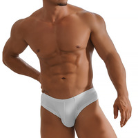 Nouvel Arrivage Personnalisé en Usine – Caleçons Boxers Sportifs en Modal Tricoté pour Hommes, Taille Basse, Sexy, Respirants, Couleur Unie, Logo à la Taille, 9 Couleurs