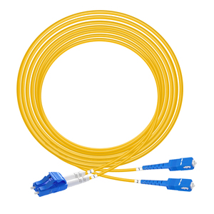 Duy nhất chế độ Dual-core 9/125 3m LSZH Jumper Cáp LC-LC g652d Pigtail sợi quang Jumper sợi vá dây LCLC - Product Image 2
