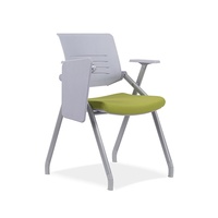 Ensemble de chaises de bureau de style moderne Table de conférence en métal durable et chaise en maille avec microphone Produit de qualité