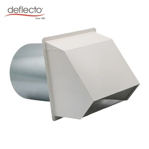 Rejilla de Ventilación de Pared con Cubierta Galvanizada de 4/6 Pulgadas, Salida de Ventilación para Secadora, Extractor de Aire para Ventilación Exterior de Pared - Product Image 4