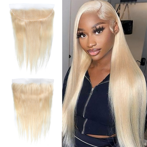 CLJhair 13X4 直发前额蕾丝假发 金发 - Product Image 1