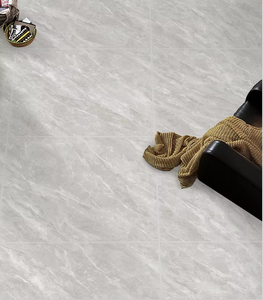 Горячая распродажа: Глянцевая мраморная напольная плитка 60x60, полированная глазурованная керамогранитная плитка серого цвета - Product Image 3