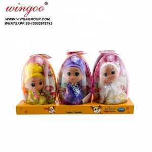 Nuevo Huevo <span class=keywords><strong>Sorpresa</strong></span> de Chocolate de Alta Calidad con Forma de Cápsula con Muñecas para Niñas - Product Image 2