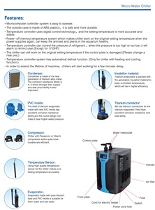 Refroidisseur d'eau d'aquarium multifonctionnel de série WN pour aquarium à bon prix - Product Image 4