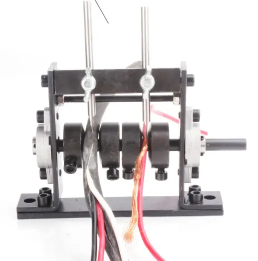 Máquina descascador de fios para decapagem de fios de cobre