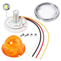 Feu de signalisation latéral LED étanche pour camion et remorque Watermelon 12V 24V Rouge, Jaune, Vert