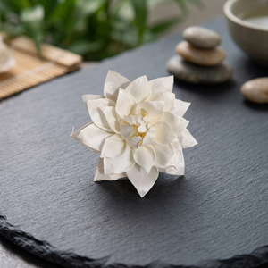 Sola Wood 6 cm White Environmental Friendly Indoor <b>Home</b> <b>Decorative</b> Flowers Plants Reed Diffuser <b>Weddings</b> Valentine's Day - Product Image 2