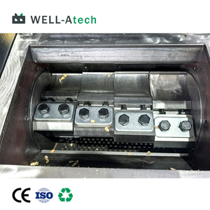 Machine de broyeur en plastique et en caoutchouc pour le recyclage des déchets Lames durables Fonctionnement stable - Product Image 4