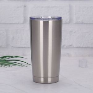 20oz <b>Double</b> <b>Wall</b> Vacuum Tumbler Stainless Steel Insulated <b>Mug</b> with Lid Straw Custom Laser Engraving Logo - Product Image 6