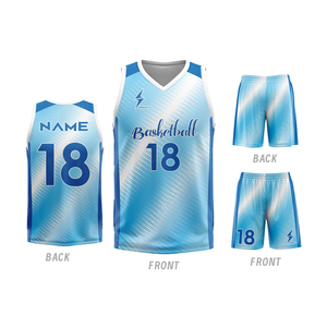 Uniforme de <span class=keywords><strong>basket</strong></span>-ball d'équipe réversible personnalisé, tissu respirant à séchage rapide, impression par sublimation, design unisexe, sport pour enfants - Product Image 3