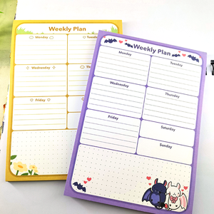 Tùy chỉnh in to-Do danh sách Memo Pad quảng cáo dính ghi chú notepad giấy - Product Image 5