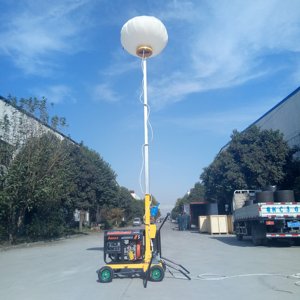 Tour d'éclairage portable diesel 5-7 m pour chantier de construction, tour d'éclairage extérieur à haut mât, <span class=keywords><strong>prix</strong></span> - Product Image 2