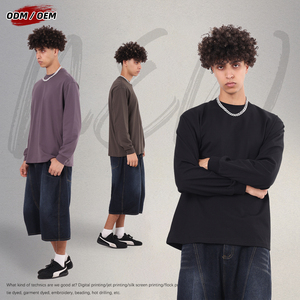 Camiseta Deportiva OEM de 245g con Cuello Redondo, Antiácaros, para Exteriores, con Malla Transpirable de Secado Rápido, Antibacteriana, de Manga Larga - Product Image 3