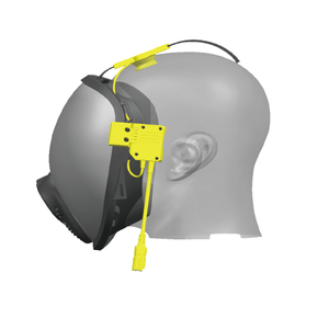 Zhengze หูฟังสื่อสารนำกระดูกกะโหลกศีรษะ HM1000ที่มีเซ็นเซอร์ตรวจจับการสั่นสะเทือนความไวสูงสำหรับอุปกรณ์ดับเพลิง - Product Image 6