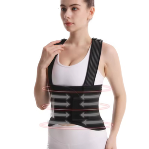 Respirant unisexe thérapie dos orthèse Posture correcteur douleur ceinture bas du dos ceinture de soutien - Product Image 2