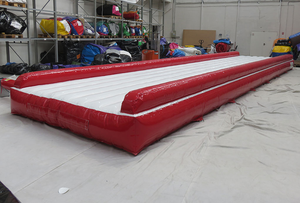 Piste d'air gonflable pour <span class=keywords><strong>gymnastique</strong></span>, piste de bungee gonflable, tapis Airtrack 6m pour <span class=keywords><strong>gymnastique</strong></span> et tumbling - Product Image 2