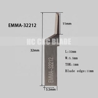 EMMA lame oscillante couteau à vibrations lame de coupe CNC en carbure divers modèles dont 32204 35115 35104 38104 32212
