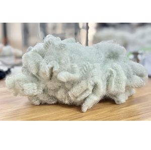 Fibra hueca de poliéster reciclado sin silicona 20D HD con fibra hueca bidimensional al por mayor a granel - Product Image 1