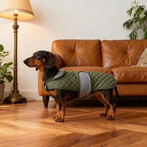 Chaqueta De Lujo De Invierno Para <span class=keywords><strong>Perro</strong></span> Para Todo Clima, Abrigo Acolchado <span class=keywords><strong>Impermeable</strong></span> Para Mascota Bassotto, Wiener, Dachshund, Teckel O <span class=keywords><strong>Perro</strong></span> <span class=keywords><strong>Salchicha</strong></span> - Product Image 1