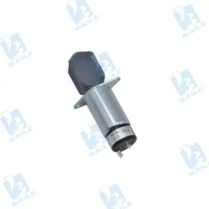 Diesel Engine Parts 129470-67320 For Yanmar Fuel Shut Off Stop Solenoid 1502-12A7U1B1S1 For Woodward 12V Flameout Switch
