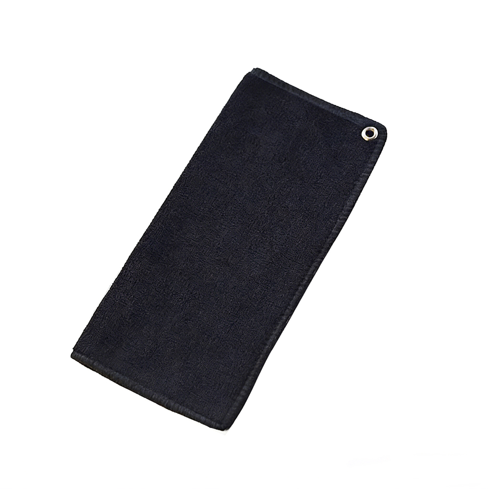 Serviette noire - simple sans boucle-1pcs