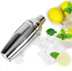 Accessoire de bar de qualité professionnelle, shaker à cocktail en acier inoxydable doré de 750 ml - Product Image 3