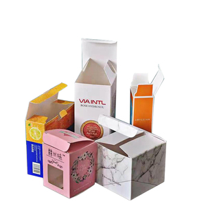 Tất cả các loại bao bì Hộp ngăn kéo thẻ trắng hộp giấy Macaron giấy bao bì hộp có thể tái chế, cấp thực phẩm các tông - Product Image 4