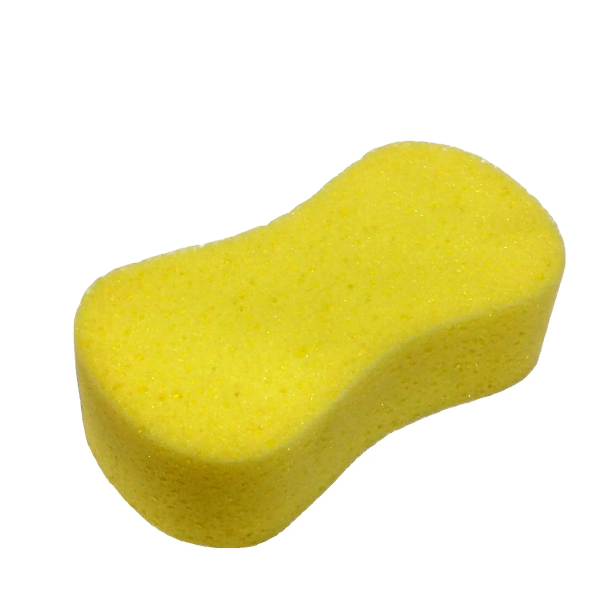 Hot Selling Günstige Custom Yellow Mikro faser Reinigung Coral Sponge Produkt