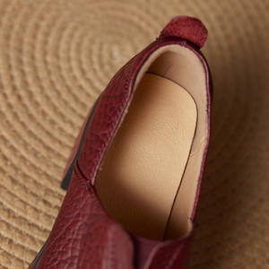 <span class=keywords><strong>Mocassini</strong></span> Casual Cialisa Autunno 2025, Scarpe da <span class=keywords><strong>Donna</strong></span> in Vera Pelle di Alta Qualità, Vintage <span class=keywords><strong>con</strong></span> Punta Rotonda, Slip-On <span class=keywords><strong>con</strong></span> <span class=keywords><strong>Tacco</strong></span> Alto e Grosso - Product Image 6