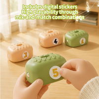 Jouet Serpent RC Glouton Télécommandé Interactif Magnétique Électrique, Jouets Éducatifs STEM pour Enfants