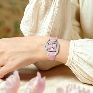 Reloj de Mujer con Diamantes Moissanite VVS, Reloj de Pulsera Femenino Elegante y de Lujo de Acero Inoxidable de Alta Calidad, Reloj de Joyería de Moda - Product Image 2