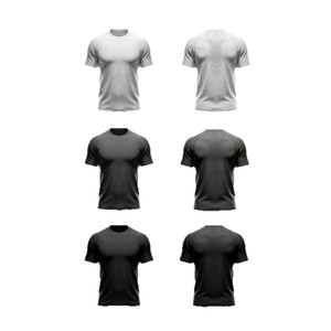 T-<span class=keywords><strong>shirt</strong></span> de sport pour homme Tai <span class=keywords><strong>Le</strong></span> Star Sports 3M Solid Sporty à séchage rapide, sans couture, respirant, en nylon, manches courtes, printemps-été - Product Image 4