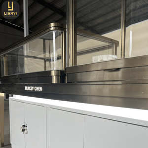 Mostrador de Exhibición de Joyería Personalizado Directo de Fábrica en China con Diseño de Mostrador para Vitrinas de Joyería - Product Image 5