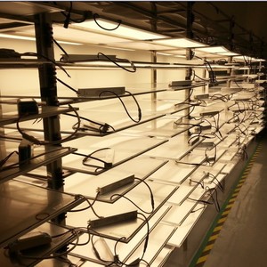 Thông minh cạnh-lit LED bảng điều chỉnh ánh sáng circadian nhịp điệu có thể điều chỉnh trắng có dây Dali/0-10V/TRIAC kiểm soát siêu mỏng 295*1195*9mm - Product Image 5