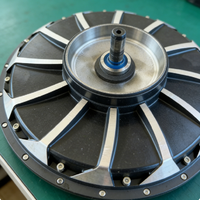 Moteur de roue à rayons 260, vente directe d'usine d'accessoires de moteur pour vélo électrique adulte, puissance 500W-2000W.