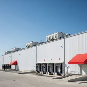 Chambre froide industrielle anti-corrosion en acier structurel, avec isolation thermique et économie d'énergie, pour entrepôt frigorifique - Product Image 2