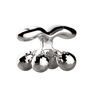 KKS Vente en gros Anti-âge Rides Beauté Corps <span class=keywords><strong>Visage</strong></span> Lifting 4D Microcourant Étanche Masseur Facial à Rouleau Solaire Raffermissant la Peau - Product Image 2
