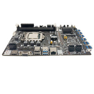 B75เมนบอร์ด12USB LGA1155 <span class=keywords><strong>Intel</strong></span> DDR3เมนบอร์ด ATX B75สำหรับ12 <span class=keywords><strong>GPU</strong></span> - Product Image 6