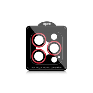 Protecteur d'écran d'objectif de caméra de téléphone pour <span class=keywords><strong>iPhone</strong></span> 16 <span class=keywords><strong>plus</strong></span> 15 14 13 Pro Film de verre trempé d'objectif anti-rayures - Product Image 2