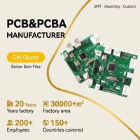 Servicio de Ensamblaje SMT de Placas de Circuito Impreso (PCB y PCBA) Gerber Personalizadas con Diseño Llave en Mano y Servicio Directo de Ensamblaje PCBA