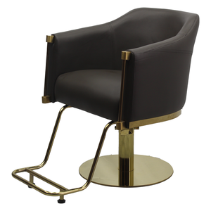 Chaises de coiffure <span class=keywords><strong>Miaosen</strong></span>, pompe hydraulique violette, salon de beauté, coupe, coiffage, barbier, en or - Product Image 1