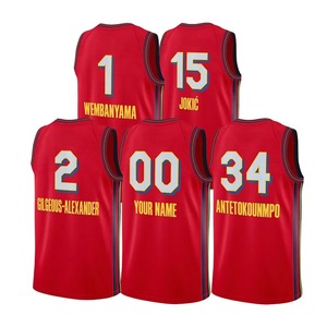 Camisetas de Hockey sobre Hielo Personalizadas de Alta Calidad, Reversibles, con Impresión por Transferencia de Calor y Logotipo, Uniformes de Equipo, 100% Poliéster, Unisex - Product Image 4