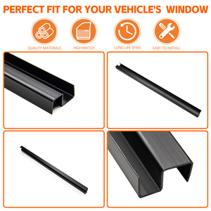 BDG710010 Guía de Vidrio Delantero de Alta Calidad de Fábrica, Canal de Sellado Impermeable para Ventana de Coche, para Land Rover <span class=keywords><strong>Defender</strong></span> <span class=keywords><strong>2007</strong></span> - Product Image 3