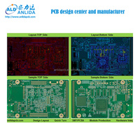 DSP DM6467 Am Fm Radio Placa de circuito impreso Servicios de diseño de pcb