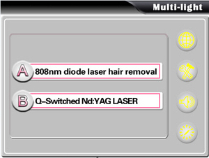 2 Trong 1 Ba Bước Sóng 755nm 808nm 1064nm Diode Laser Hair Removal Máy Và ND Yag Tattoo Removal Đa Chức Năng Vẻ Đẹp - Product Image 4